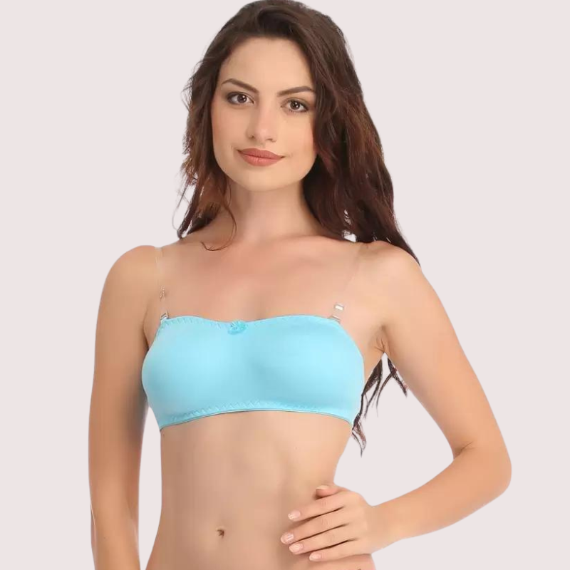 Women&#39;s Comfy Wirefree Micro Touch Stretch Tube Bra