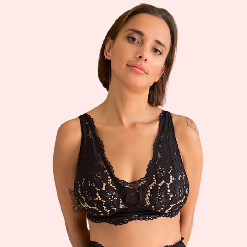 French Daina Chic Lace Bralette Gift Set for Luxe Occasions