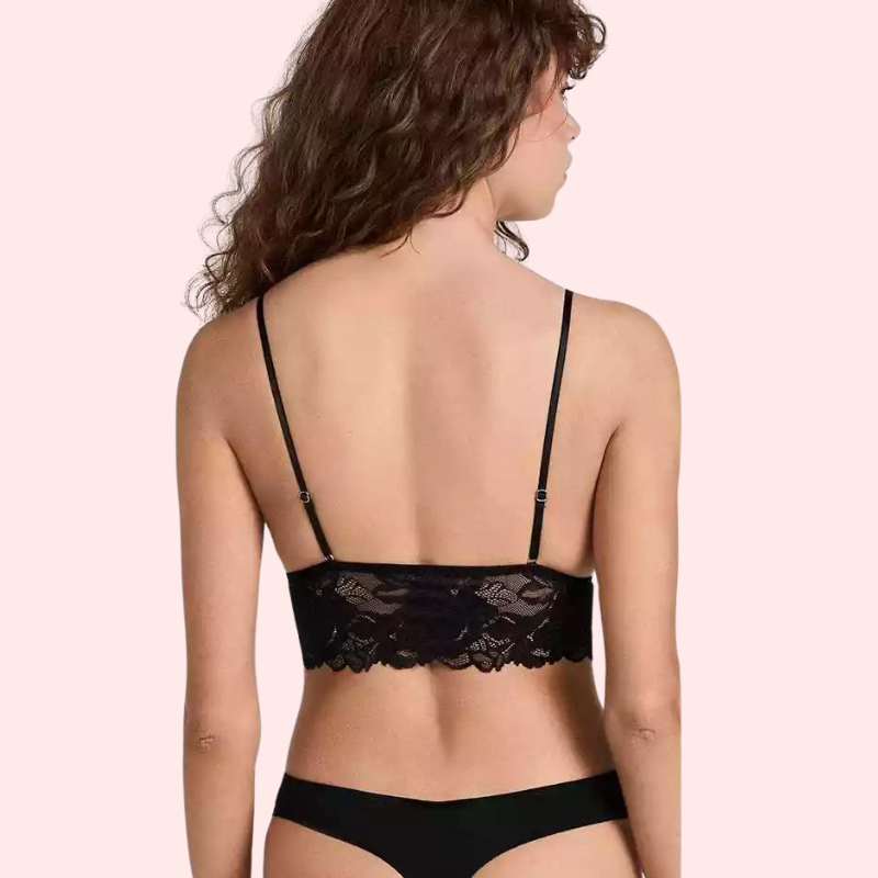 French Daina Signature Bralette Set for High Street Elegance in Gift Box